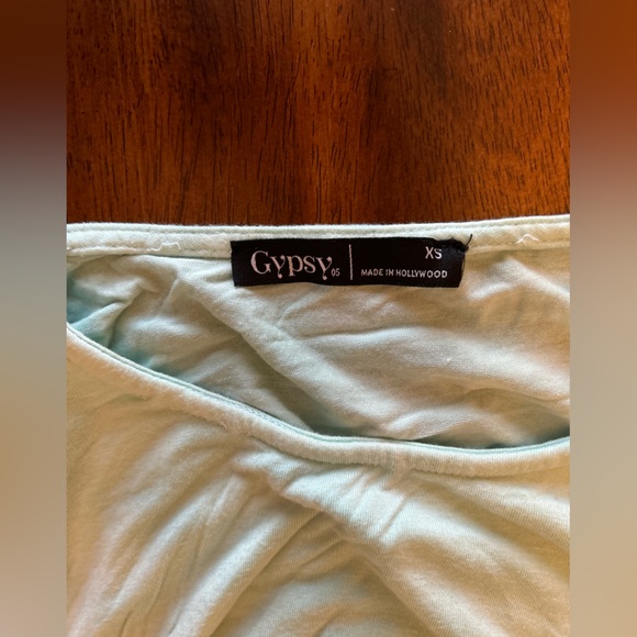 Gypsy ruched Tie Dye Bodycon Dress Size XS - Picture 4 of 4